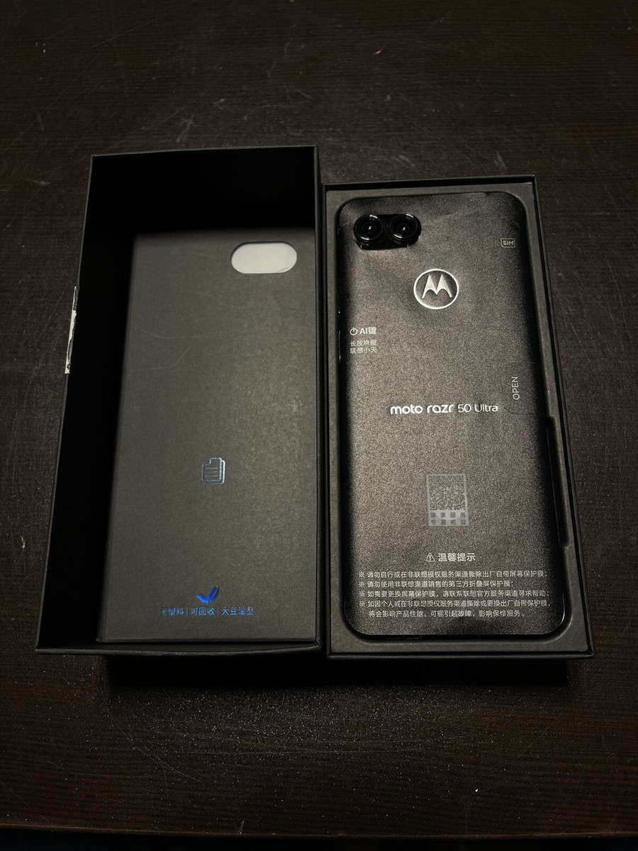 Motorola Moto Razr 50 Ultra - 256GB 12GB RAM Midnight Blue | eBay