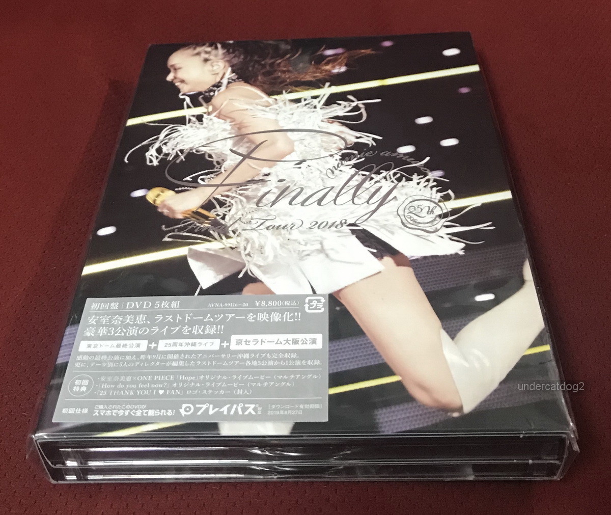 namie amuro Final Tour 2018 Finally Japan Ltd 5 DVD (2 Concerts+