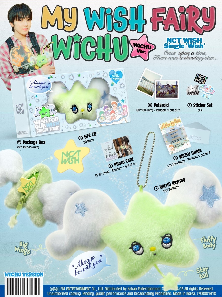 NCT WISH - WISH & POPPOP WICHU Official KPOP | eBay