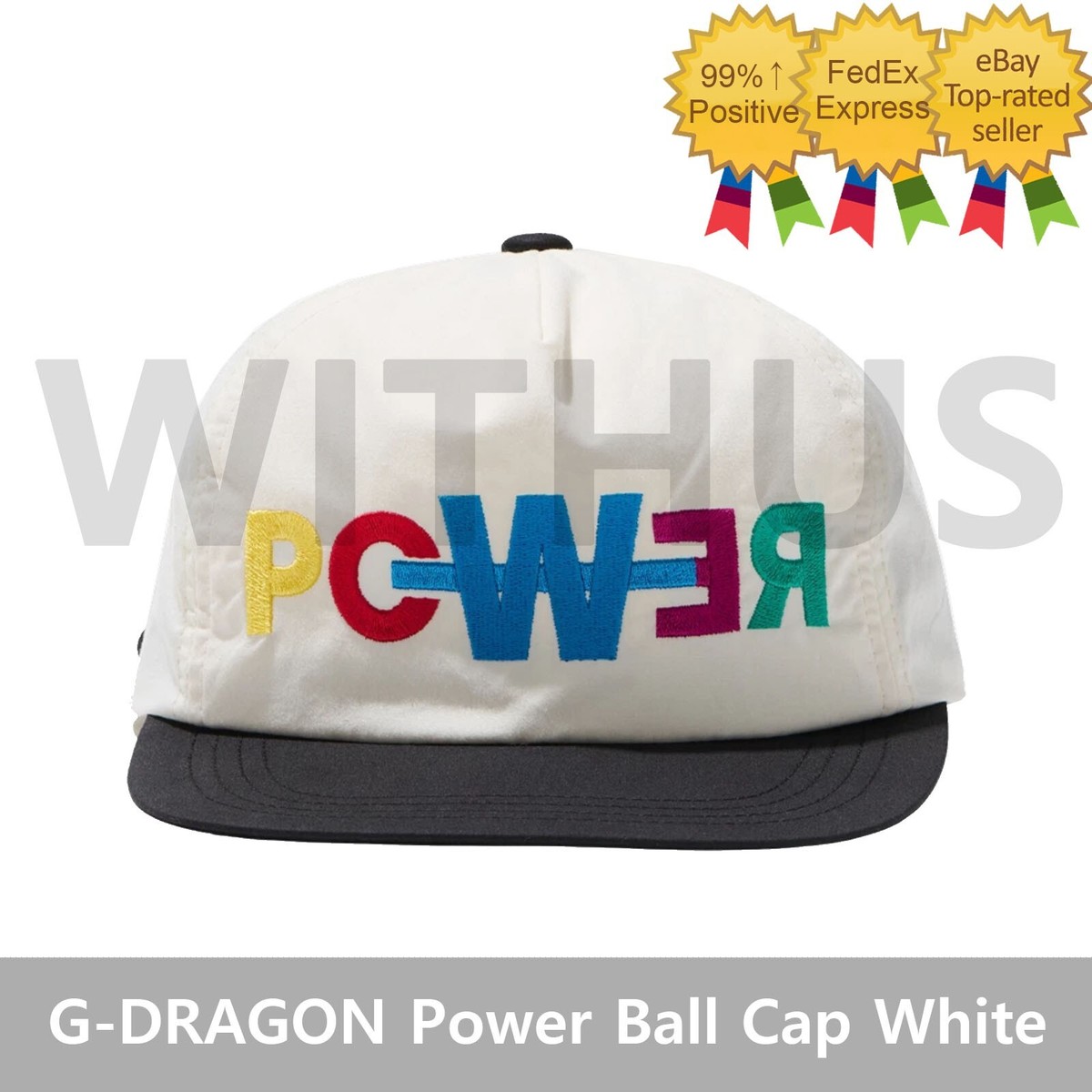 G-DRAGON Power Ball Cap White / 100% Authentic_ | eBay