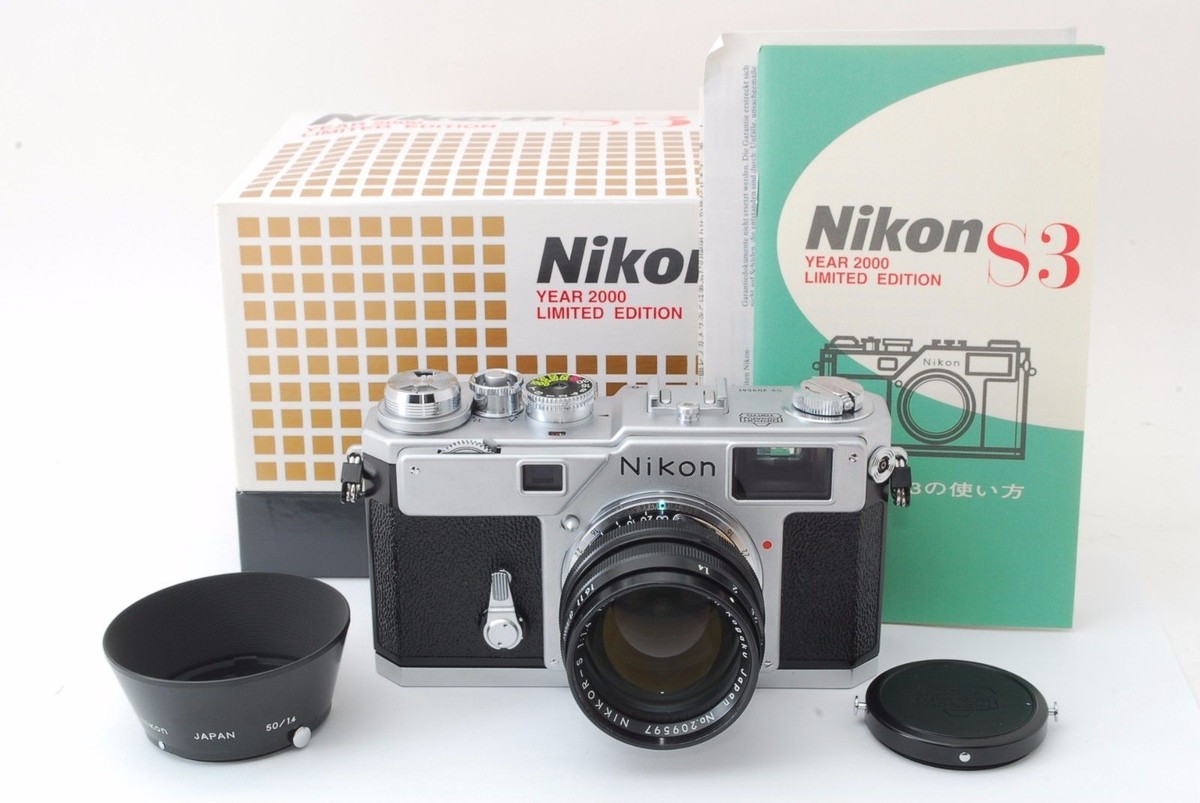 Brand New Unused Nikon S3 Silver Year 2000 Limited Edition Nikkor