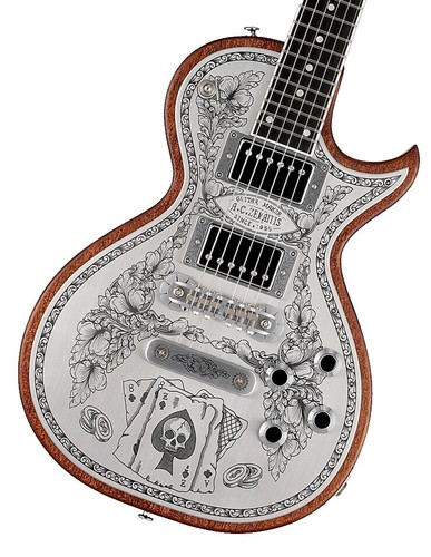 Zemaitis CAF-80H-FGR Acoustic Guitar Heart Sound Hole with Case