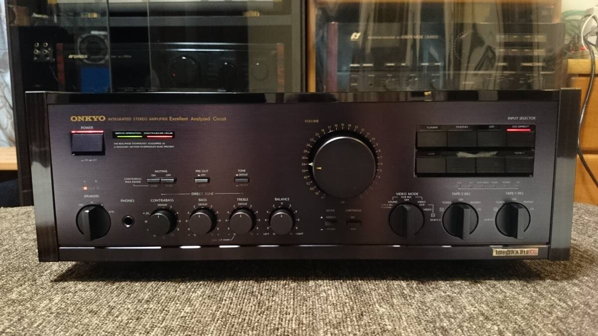 ONKYO Integra A-819XX Integrated Amplifier Overhauled Japan Tested