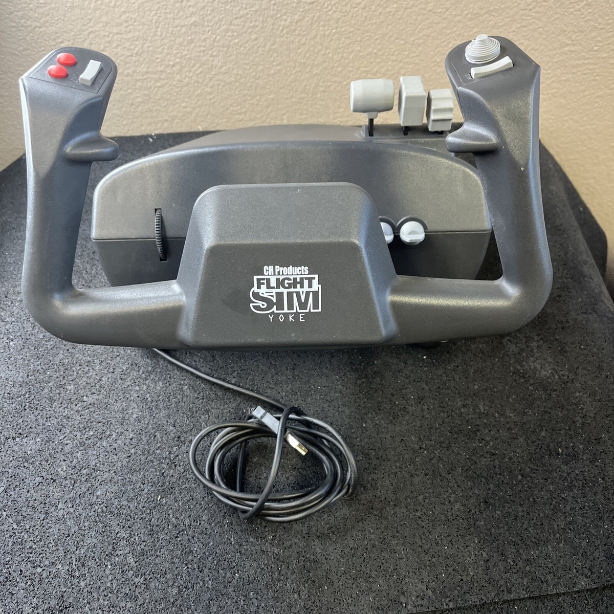 CH Products Flight Sim Yoke USB Wired FSY211U | Flight Simulator