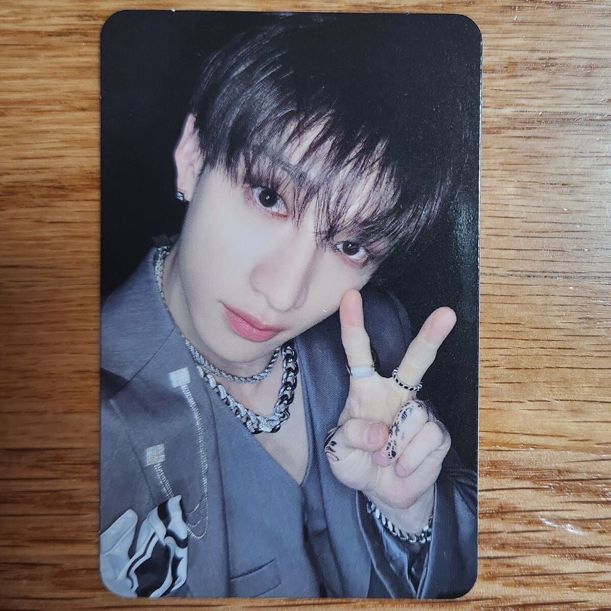 Bang Chan Official Photocard Stray Kids Hop Accordion Ver POB