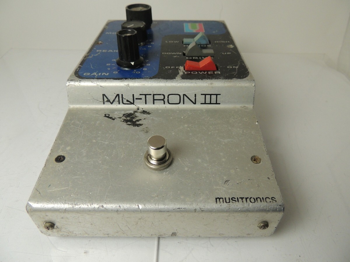 Vintage Mu-Tron III Envelope Filter Auto Wah Effects Pedal