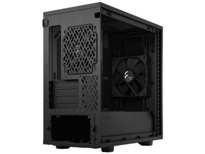 Fractal Design Define 7 Mini Tower Case - Black Solid for sale