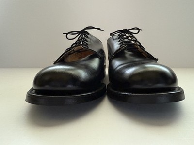 VTG 80's DLA Military US Navy Service Oxford Dress Shoes Black