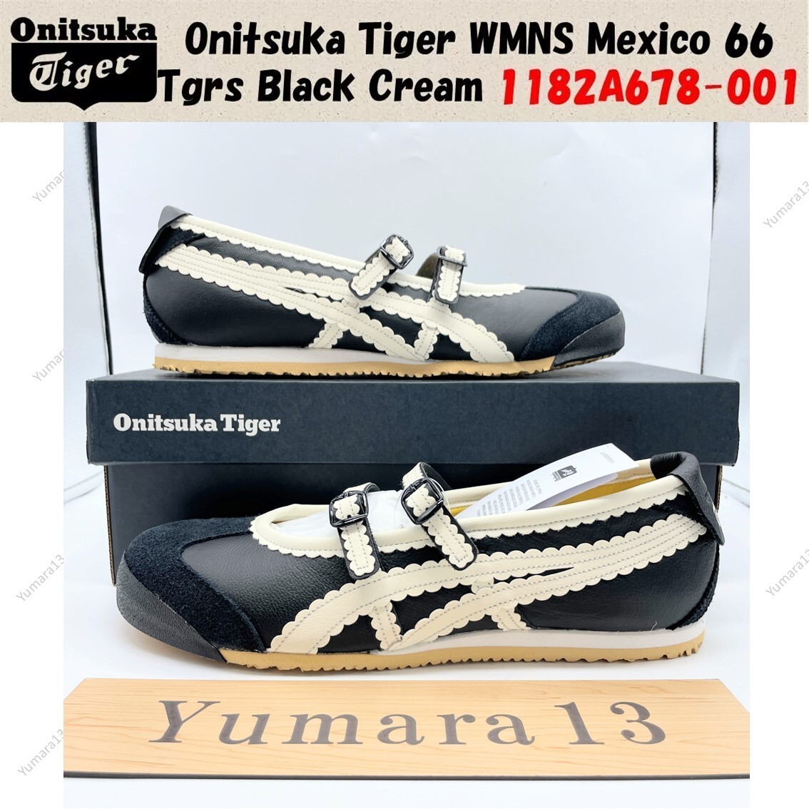 Onitsuka Tiger WMNS Mexico 66 Tgrs Black Cream 1182A678-001