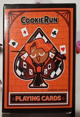 RARE* Cookie Run Trump CARD Playing Game Official Limited Edition