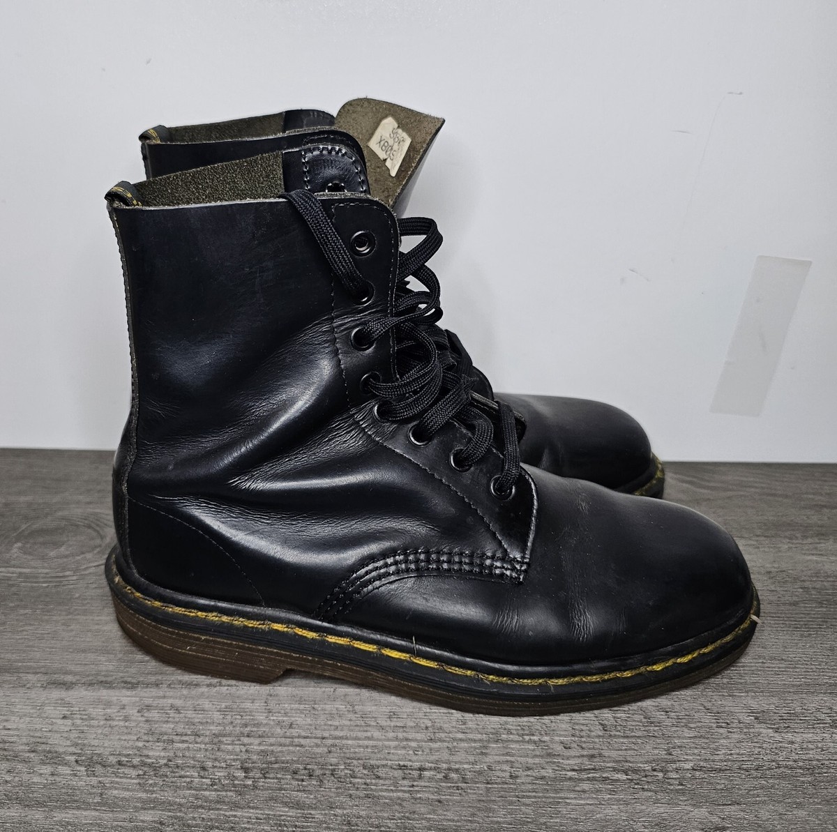 Dr. Martens Boots Unisex 7167 Leather Black Shoes Doc Martens Size