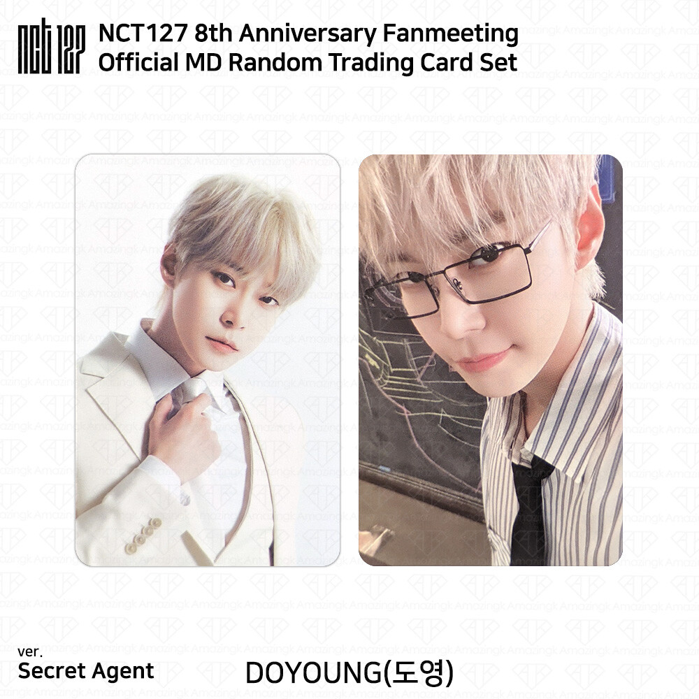 NCT127 8th Anniversary Fanmeeting Official MD Random Trading Card