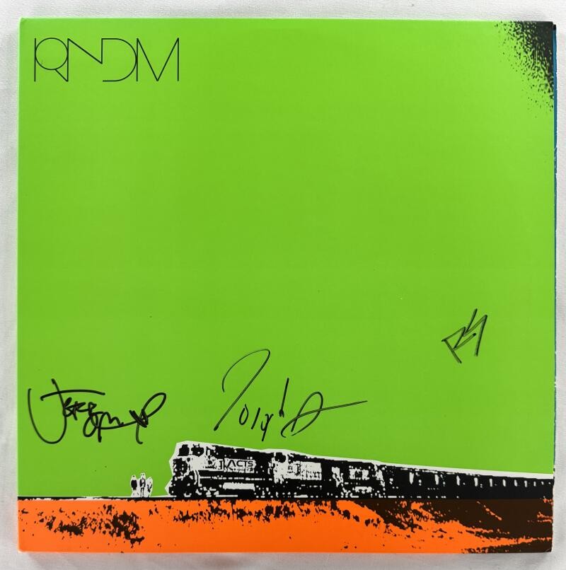 Jeff Ament Pearl Jam +2 Signed Autograph Album Vinyl Record RNDM
