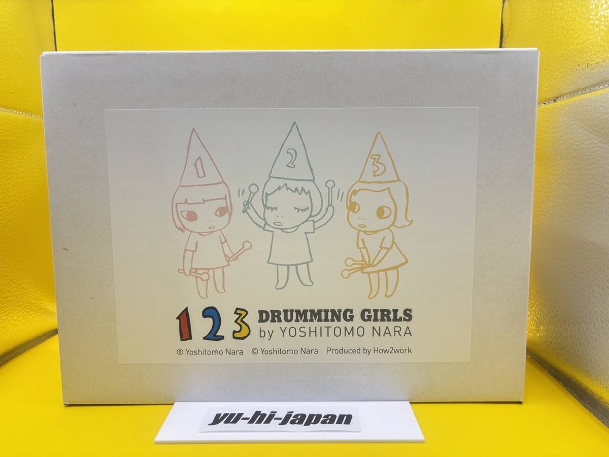 Yoshitomo Nara figure [Drumming Girls 1・2・3 (123 Drumming Girls