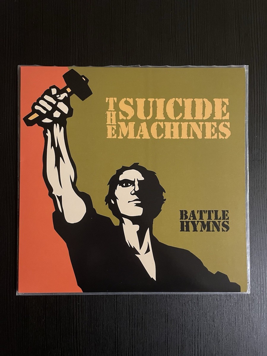The Suicide Machines Battle Hymns vinyl orange/red swirl Rancid