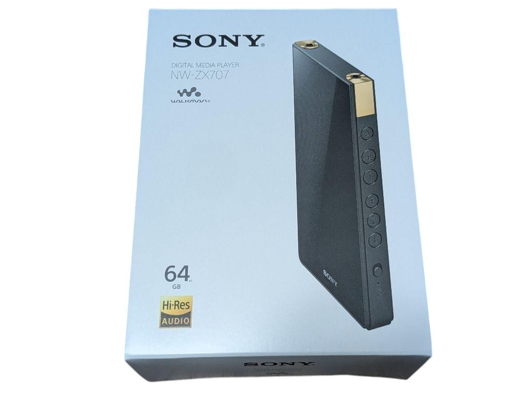 SONY WALKMAN NW-ZX707 64GB Hi-Res ZX Series Audio Player Black