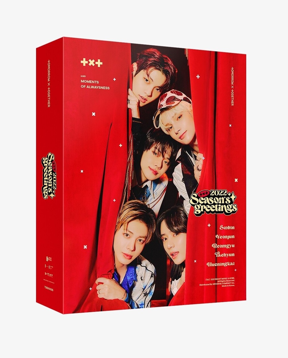 TXT 2022 SEASON'S GREETINGS Tomorrow Together | eBay