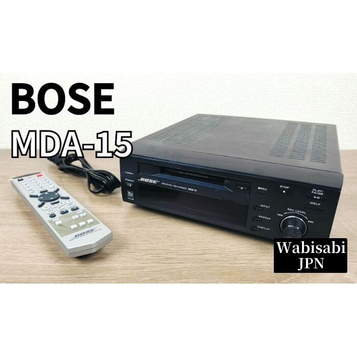 BOSE MDA-15 MINI DISC Recorder MD Digital Audio System Used Tested