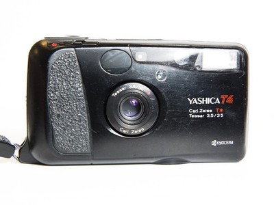 Yashica T4 Weatherproof Film Camera w/35mm f3.5 T* - TESTED | eBay