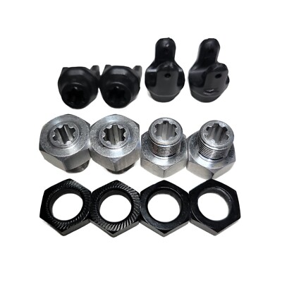 Redcat Valkyrie TR Driveshafts Axles Stubs 17mm Hexes & Nuts Front