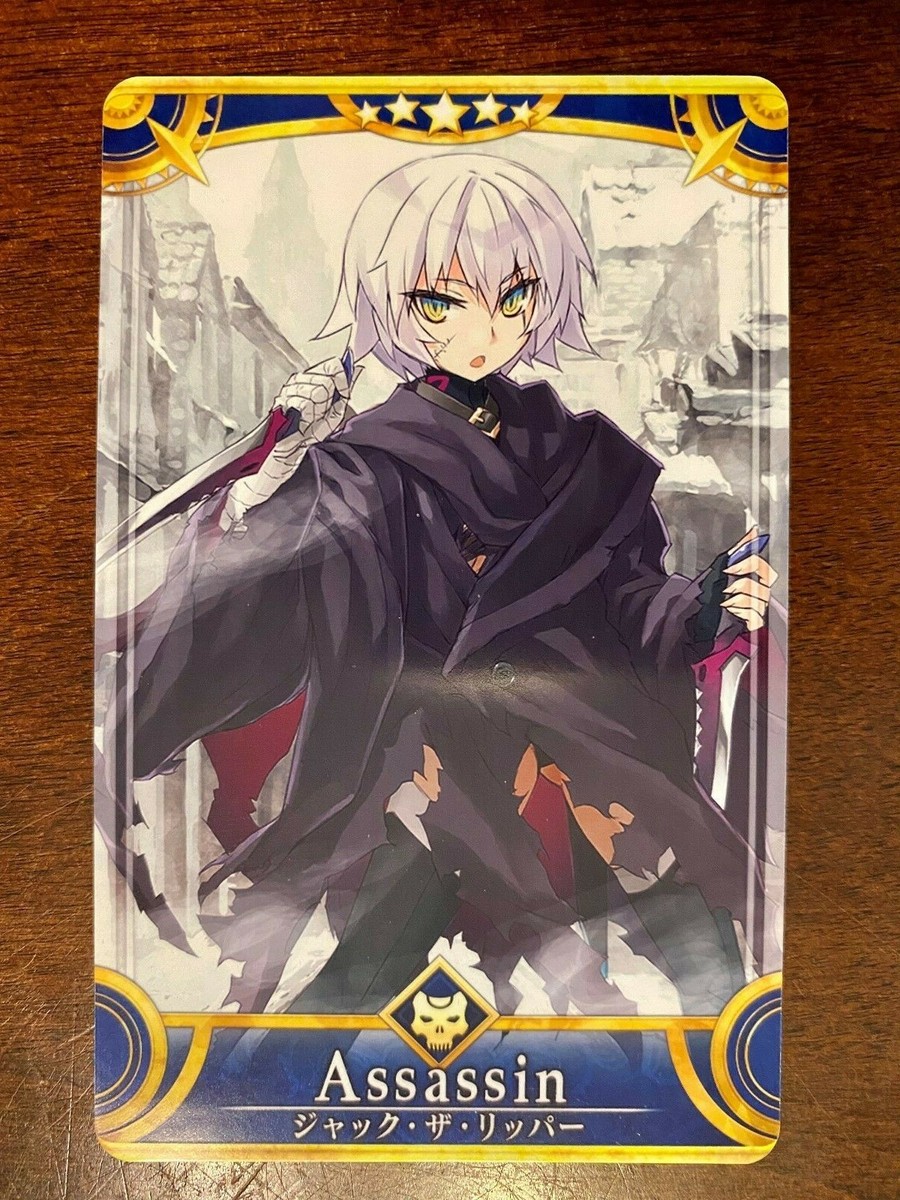 Fate Grand Order FGO Arcade Card Assassin Jack the Ripper First