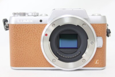 Mint] Panasonic DMC-GF7 LUMIX G HD Digital Camera Brown 12-32mm