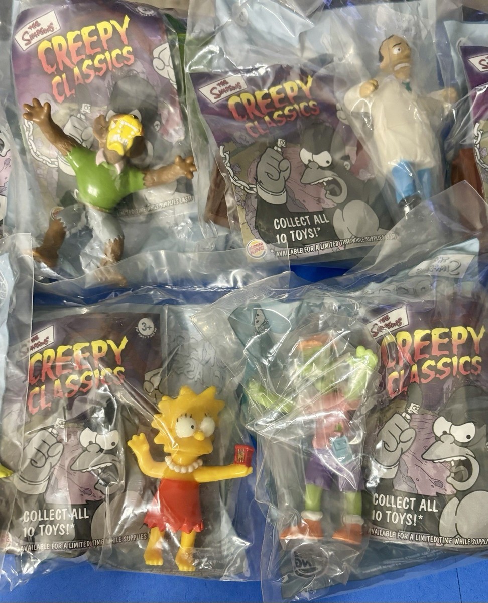 バーガーキング 米国キッズセット 2002年 ザ・シンプソンズ 全10個