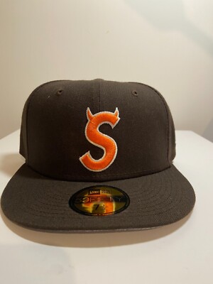 Supreme x New Era S Logo - Brown - 7 1/8 FW22 | eBay
