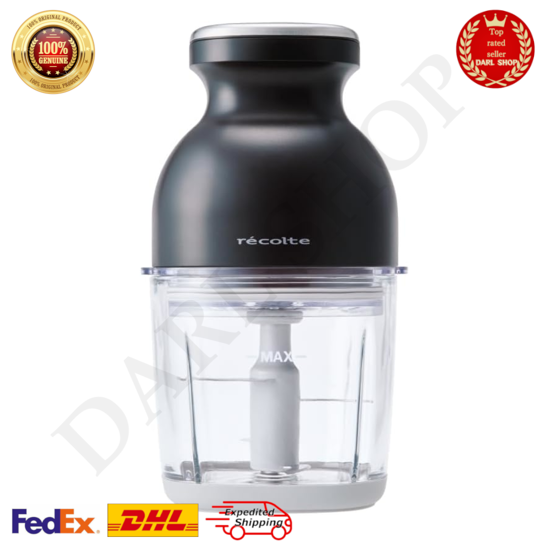 Recolte Cordless Capsule Cutter Bonne RCP-7 Natural Black 8 roles