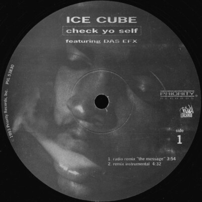Ice Cube Featuring Das EFX / Check Yo Self 1993 US Priority