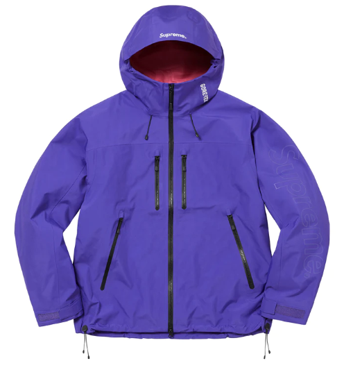 Supreme GORE-TEX Taped Seam Shell Jacket Purple - Size S -XL | eBay
