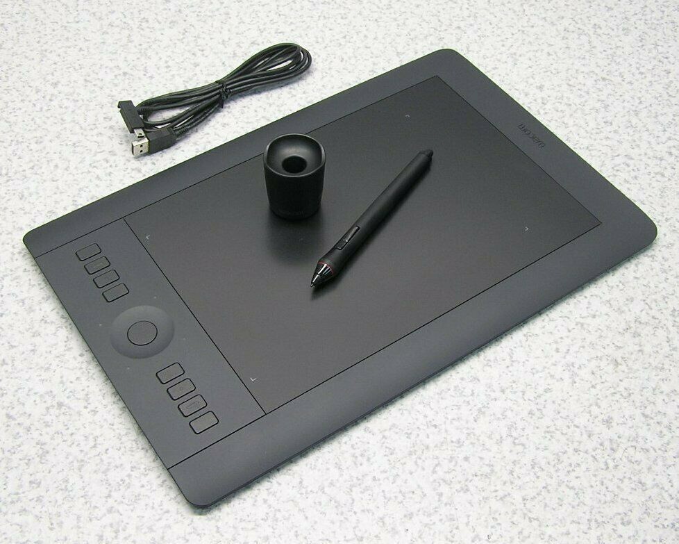Wacom PTH651 Black Intuos Pro Medium Pen and Touch Tablet | eBay