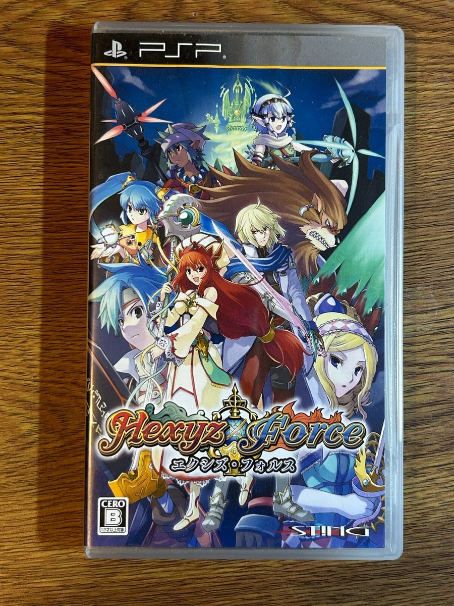 PSP playstation portable JAPAN Xyz Force Hexyz Force | eBay