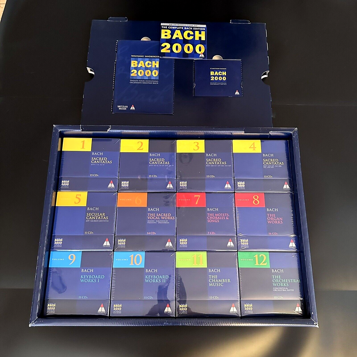 RARE - BACH 2000 COMPLETE EDITION 12 VOLS [Teldec 153 CD Box Set