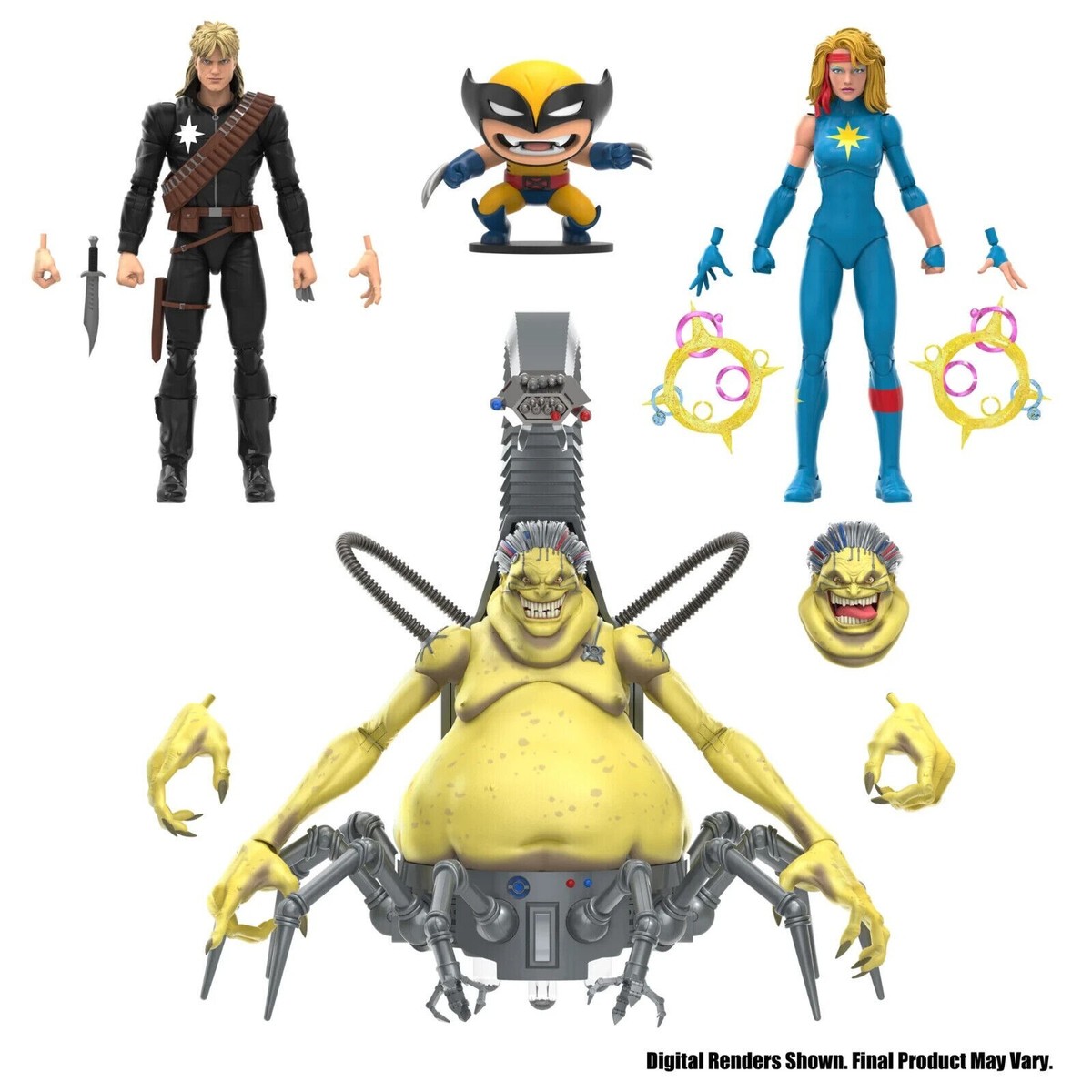 Marvel Legends Series X-Men Mojoworld 4-Pack 6