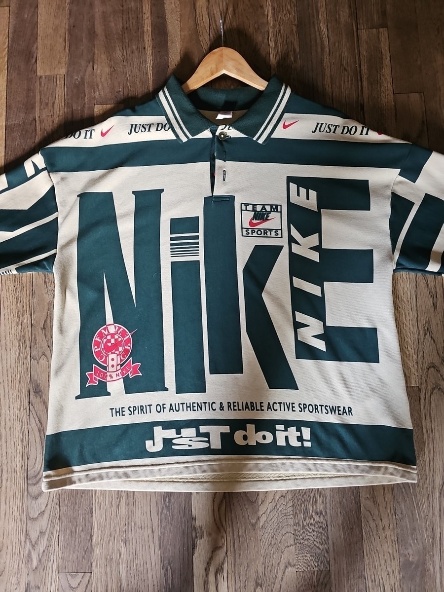 Nike x Cactus Plant Flea Market Longsleeve Polo Natural Size Small