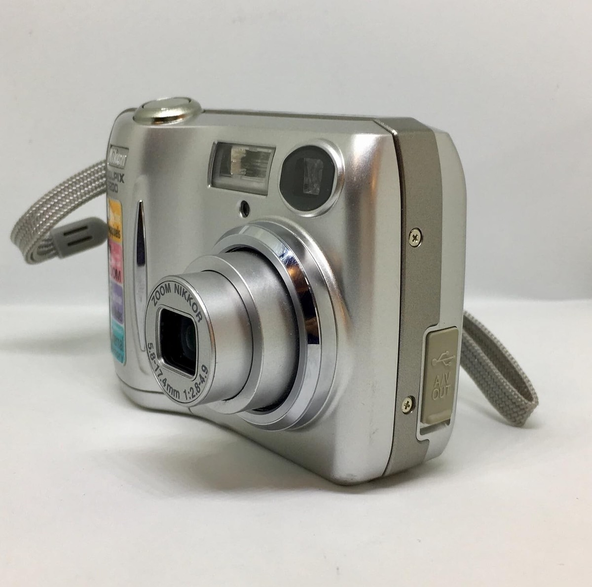 Nikon COOLPIX 3200 3.2MP Digital Camera - Silver 182089015554 | eBay