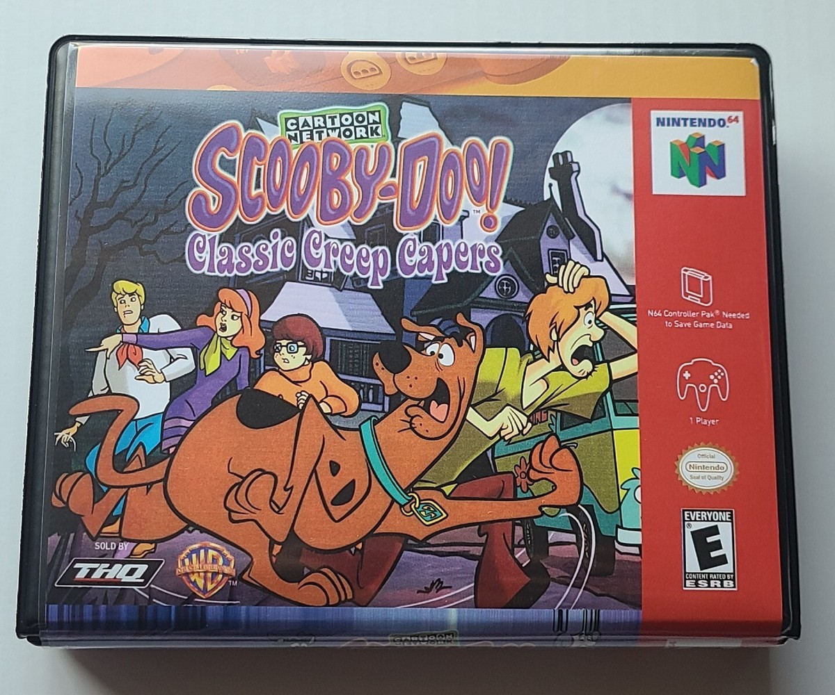Scooby-Doo Classic Creep Capers CASE ONLY Nintendo 64 N64 Box ANY