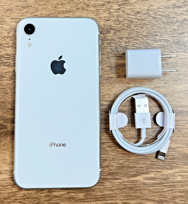 Apple iPhone XR White 256GB (Factory Unlocked) - Good Condition | eBay