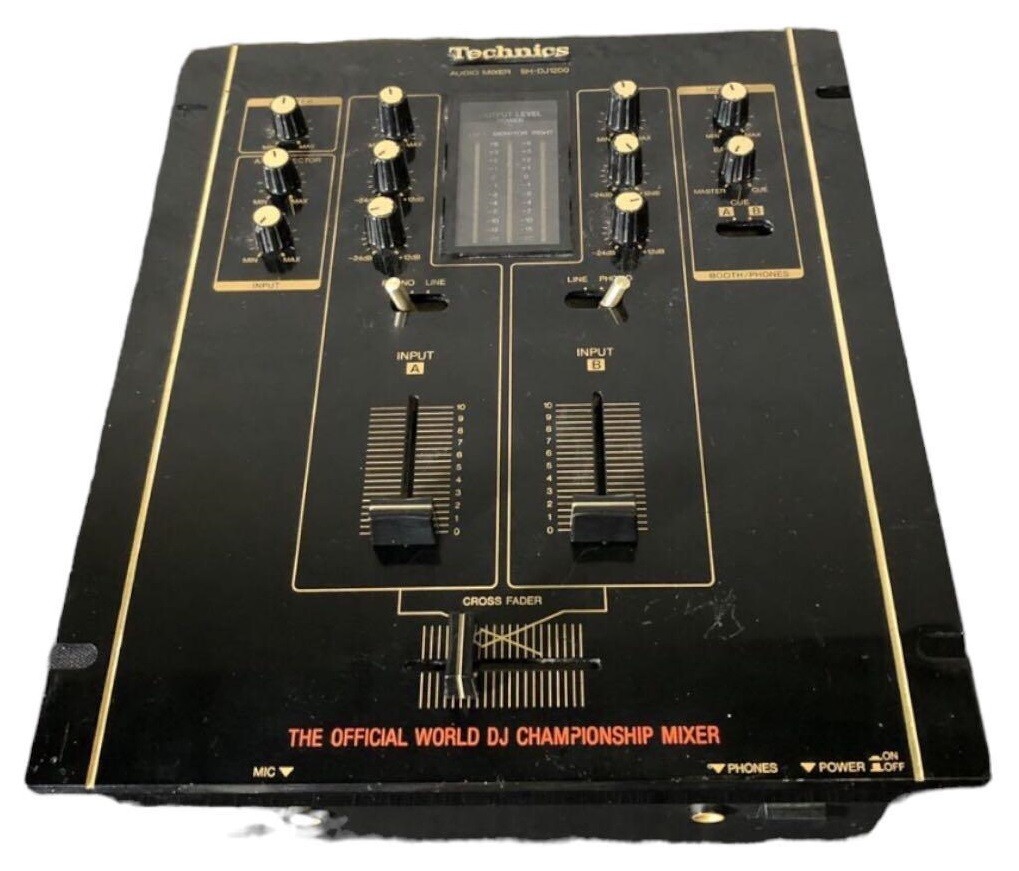 Technics SH-DJ1200 DJ Mixer Pro Music Equipment Very Good | eBay