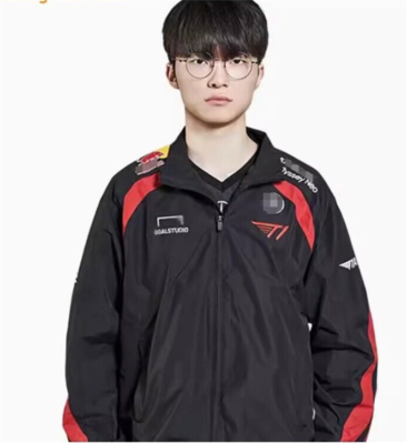 2024 LOL Spring Competition LCK Uniform Jersey Team T1 Faker Logo