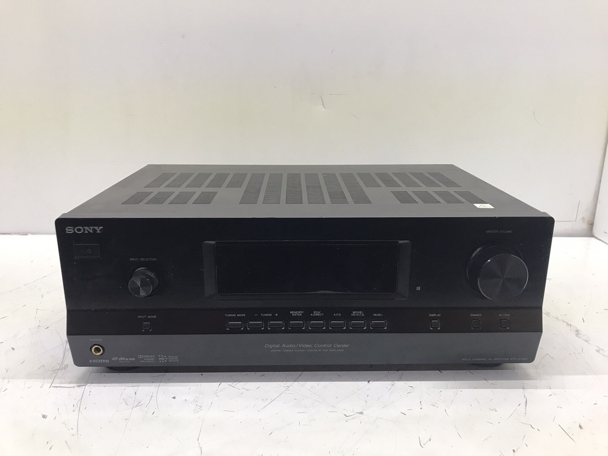 Sony AV Receiver STR-DH520 - 7.1 Ch HDMI AC120 Watt Tested | eBay
