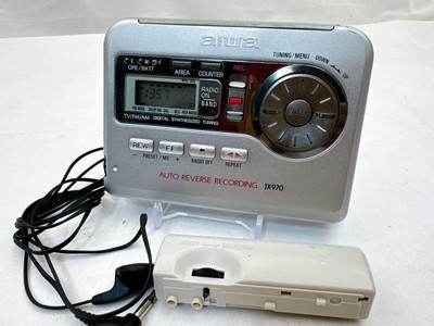AIWA HS-JX970 Cassette Recorder Radio Vintage Japan AM FM / Needs