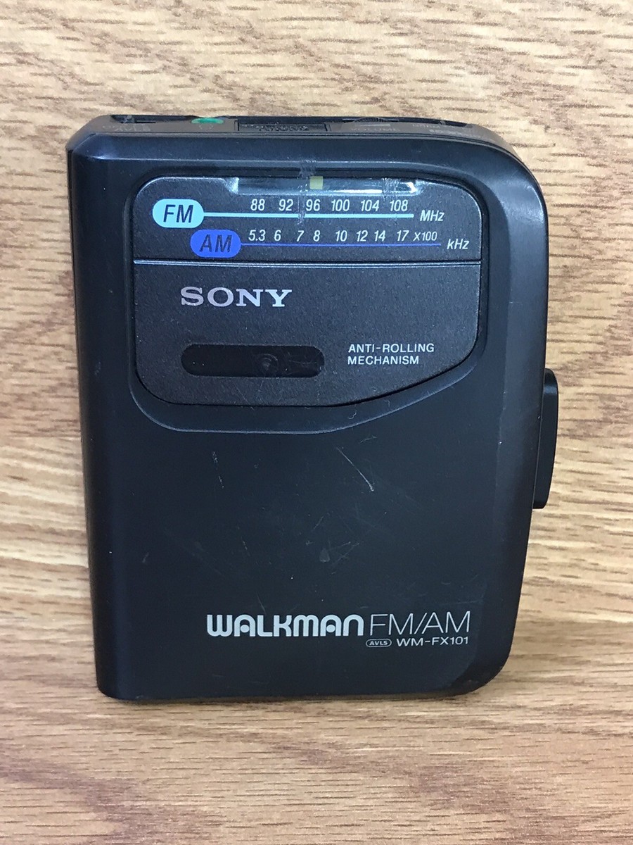 Vintage Sony Walkman Wm-FX101 FM AM Cassette Player For Parts As