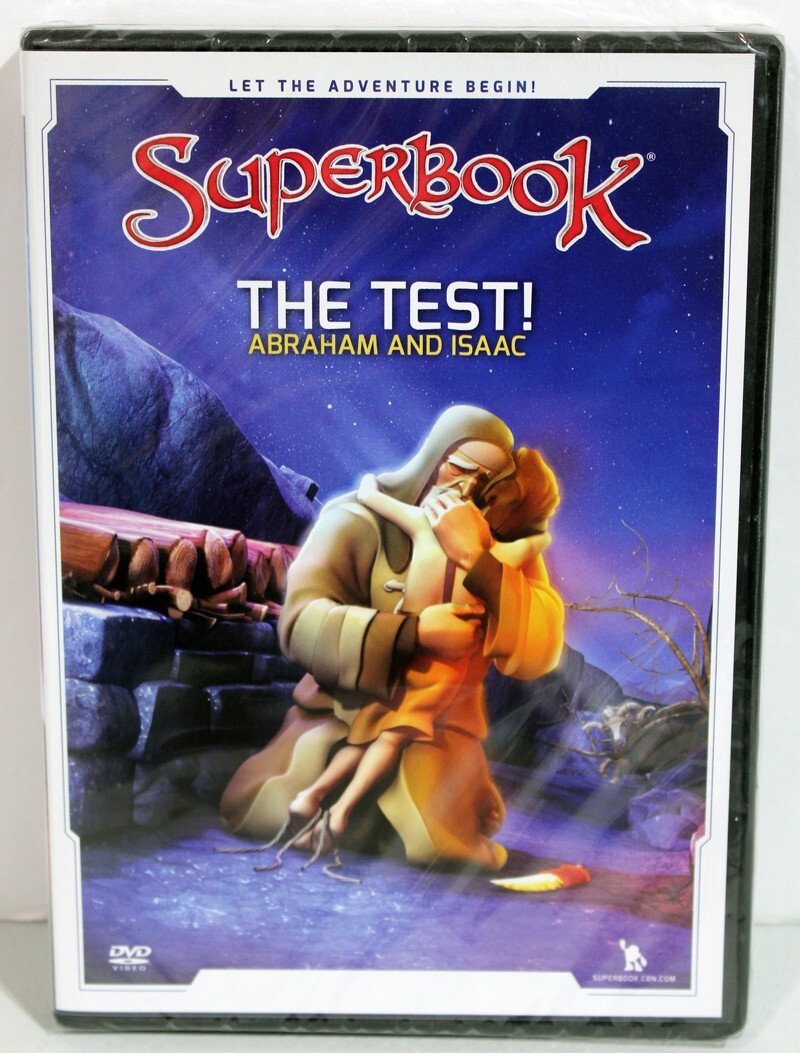 SUPERBOOK: THE TEST! Abraham & Isaac - Christian Animated DVD
