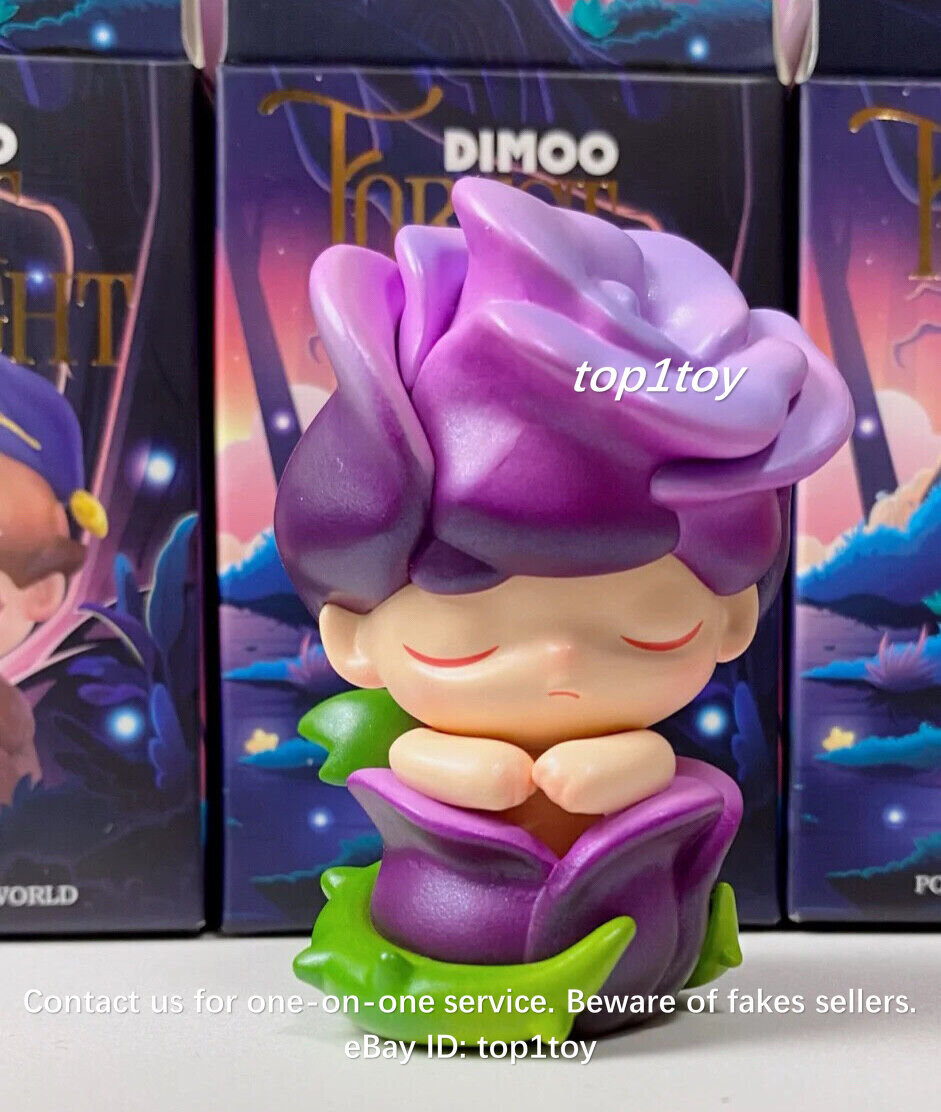 POP MART x DIMOO WORLD Forest Night Dark Rose Mini Figure | eBay