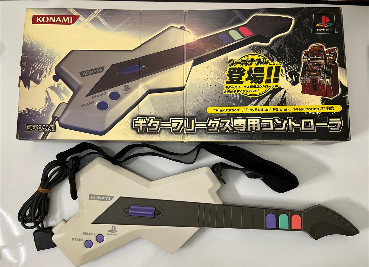 Konami Guitar Freaks Controller - Genuine Official Sony