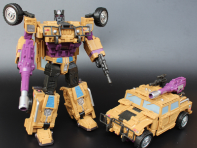 For Jinbao 5-in-1 Military Combiner Robot Oversized Transform