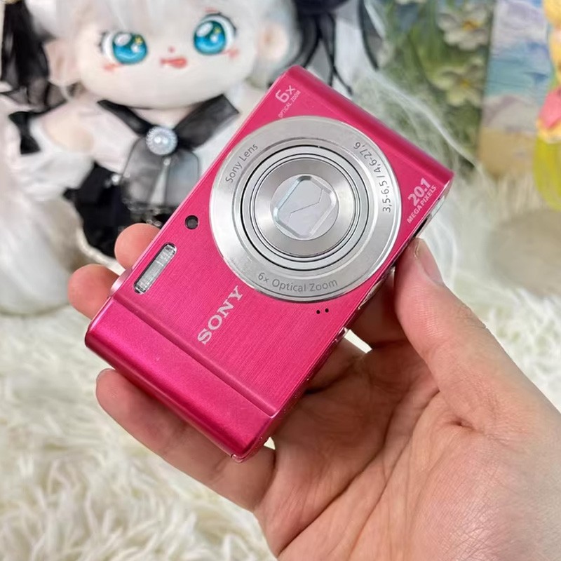 Sony Cyber-shot DSC-W810 pink 20.1MP Digital Camera 6x Optical