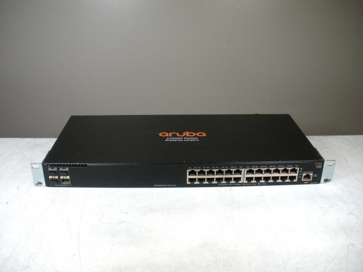Aruba 2930F 3 Layer Enterprise Network Switches for sale | eBay